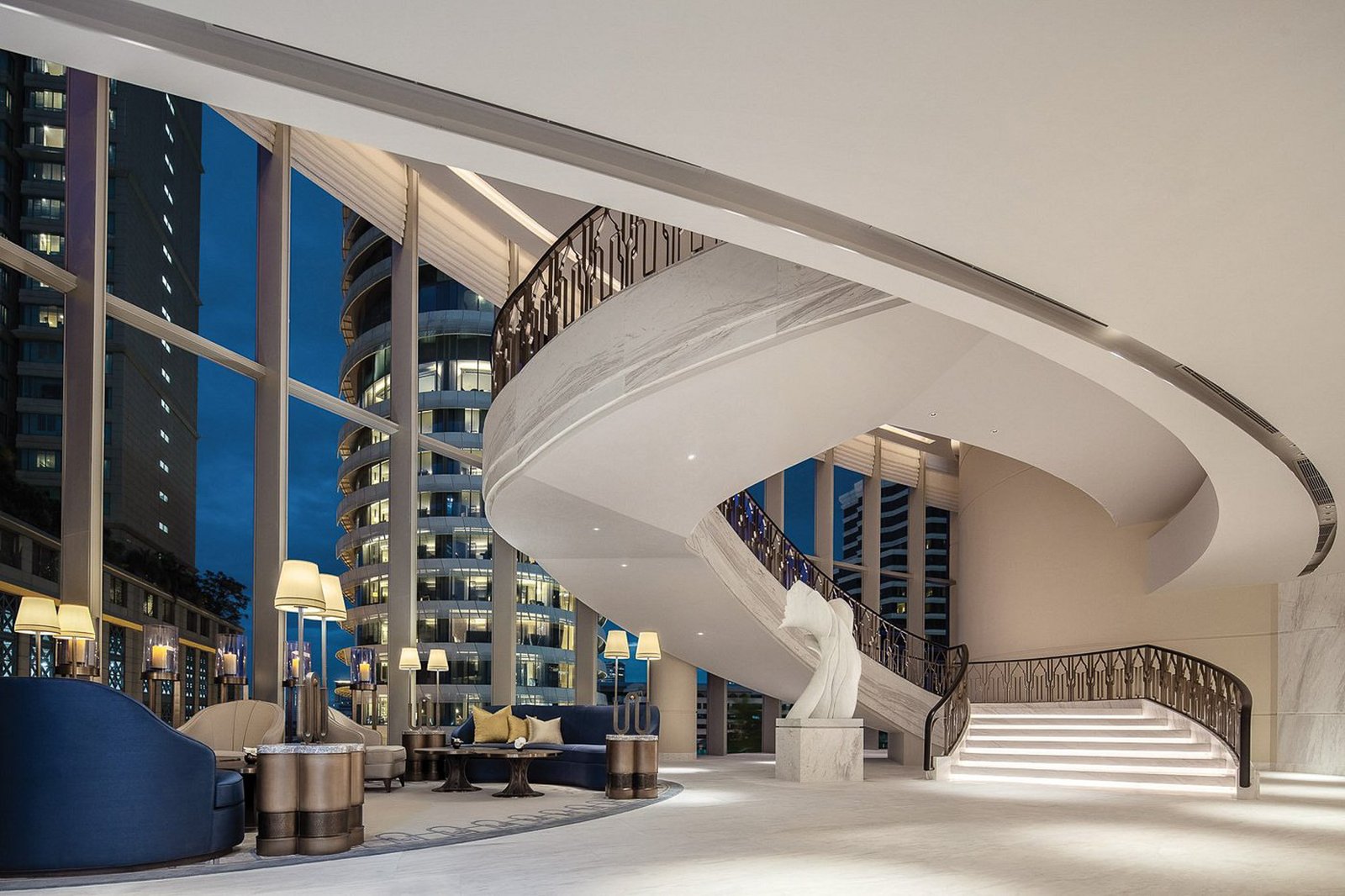 grand-staircase-2 best luxury hotels in bangkok