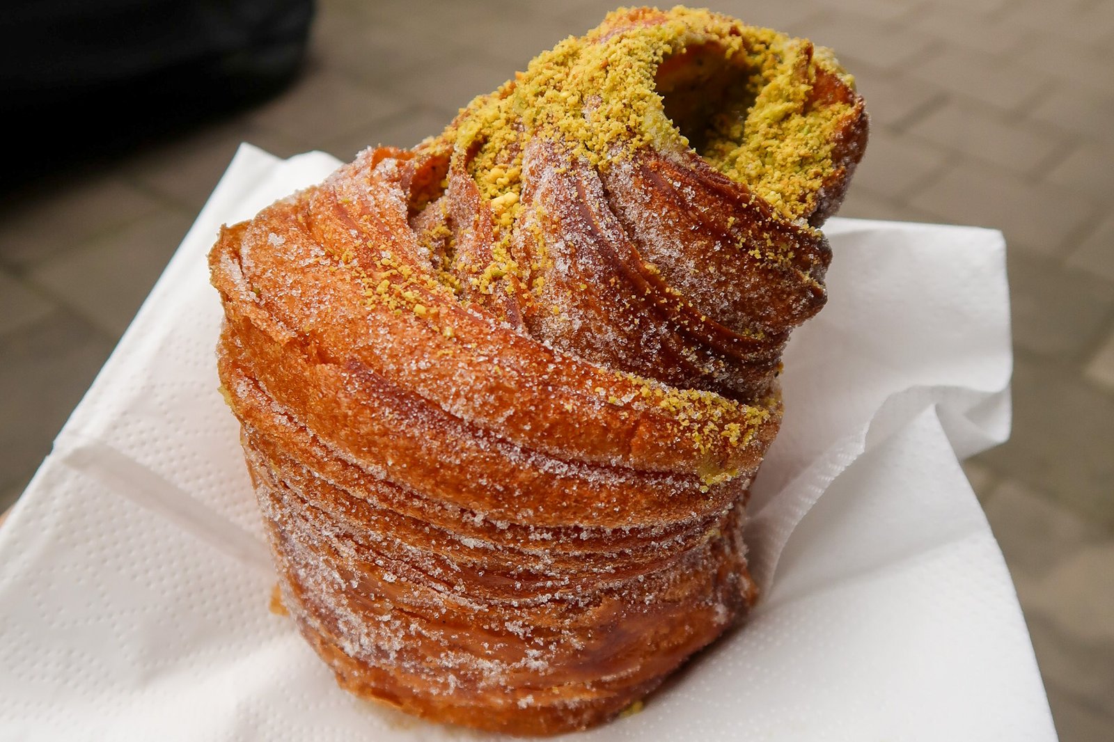 saint-jean / amsterdam / pistachio cruffin / pistachio cruffins
