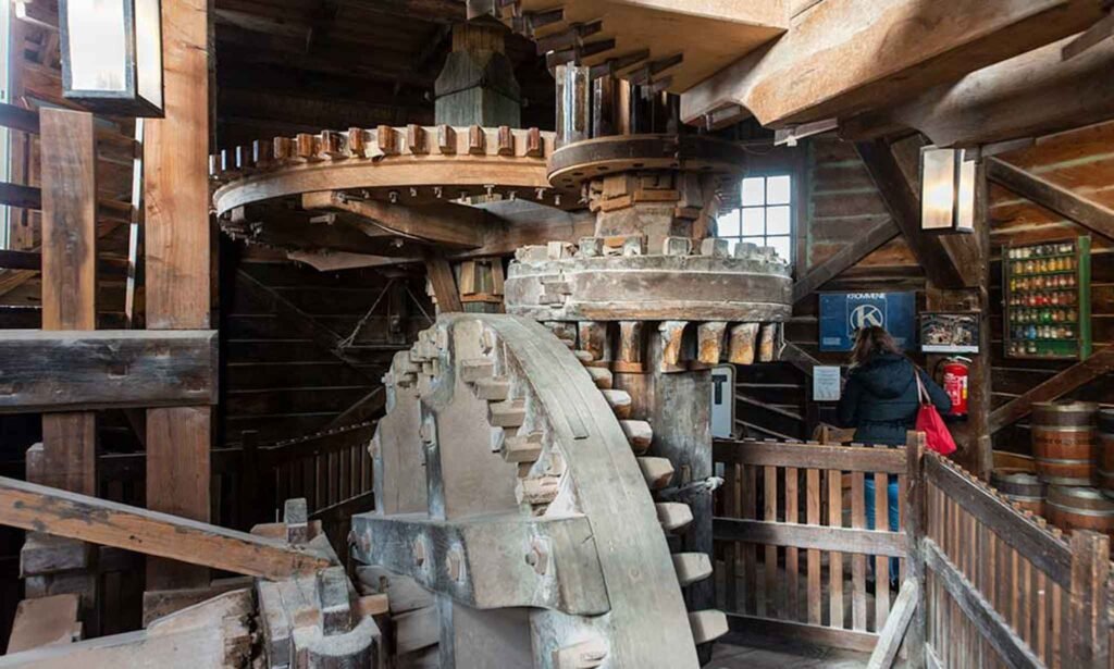 Windmill De Kat in Zaanse Schans, The Netherlands. Amsterdam to Windmill De Kat in Zaanse Schans, The Netherlands. Amsterdam to Zaanse Schans.